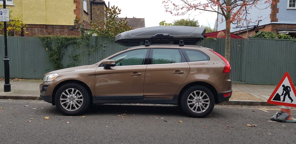 Volvo XC60 XT XXL Welwyn Roofbox Hire